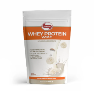 WHEY PROTEIN WPC VITAFOR Sabor Beijinho Pouch 900g