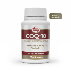 COQ-10 Coenzima Q10 e Vitamina E Vitafor 200mg - 60 cápsulas
