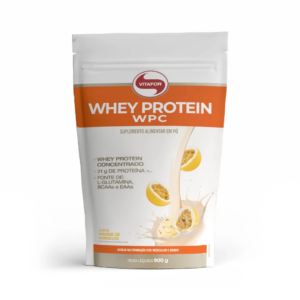 WHEY PROTEIN WPC VITAFOR Sabor Mousse de Maracujá Pouch 900g
