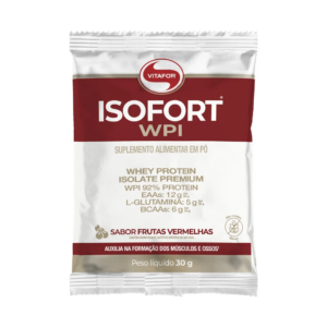 ISOFORT® WPI Sabor Frutas Vermelhas Sachê Unitário 30g