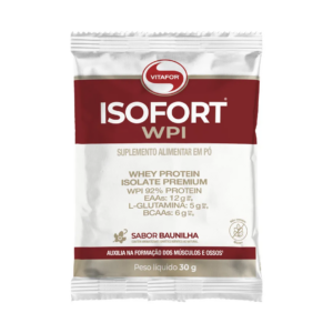 ISOFORT® WPI Sabor Baunilha Sachê Unitário 30g