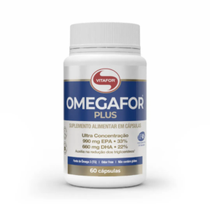 OMEGAFOR® PLUS: Ômega 3 Vitafor 60 Cápsulas