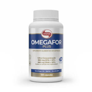 OMEGAFOR® PLUS: Ômega 3 Vitafor 120 Cápsulas