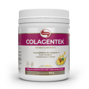 COLAGENTEK® Vitafor Colágeno Hidrolisado em Pó Sabor Abacaxi 300g