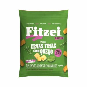 FITZEI® Snacks Proteico Sabor Ervas Finas com Queijo 45g