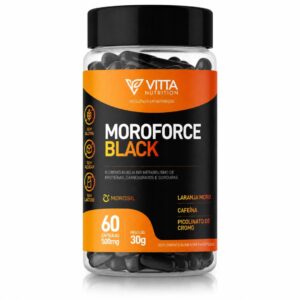 Moroforce Black 60 Cápsulas Morosil Autentico 500mg | Vitta Nutrition