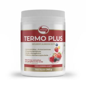 Termo Plus® Vitafor Sabor Frutas Vermelhas com Gengibre e Chá Verde Termoplus 240g