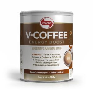 V-COFFEE Energy Boost® Vitafor Sabor Cappuccino 220g